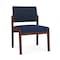 Lesro Lenox Armless Guest Chair, 22.5 in W 26 in L 31.5 in H LW1102 - alternate 1